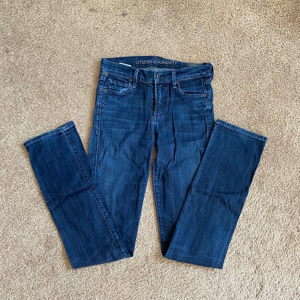 Citizens of Humanity straight leg medium rise